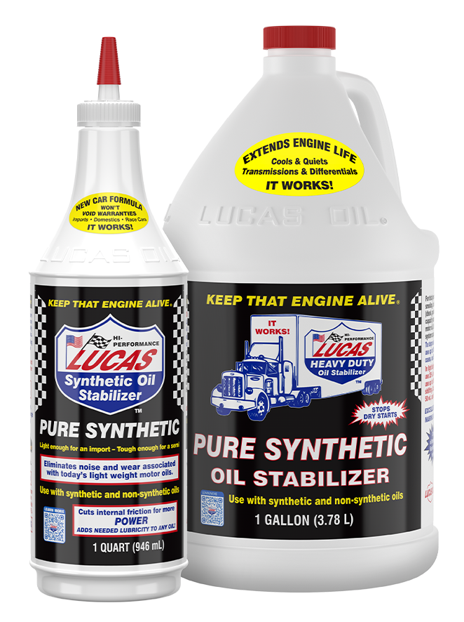 Lucas Oil 10130 Pure Synthetic Oil Stabilizer 1 Qt - Case of 12