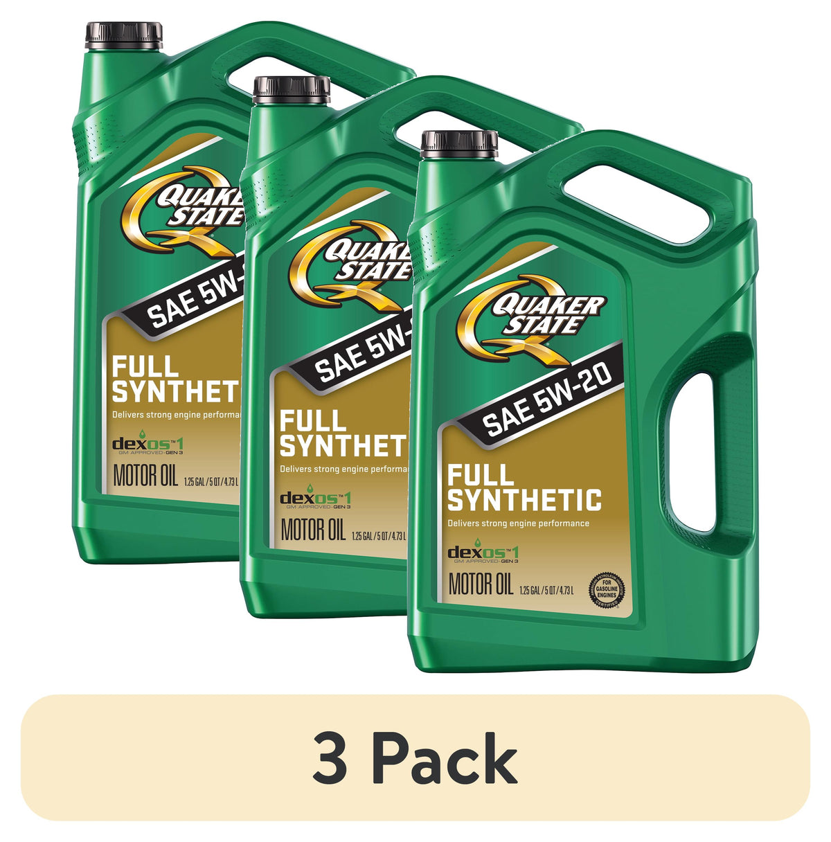 Quaker State Full Synthetic 5W-20 Motor Oil - 5 Qt