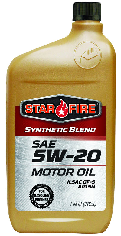 Starfire Synthetic Blend 5W-20 Motor Oil - 6 Gallon Box (537-06)