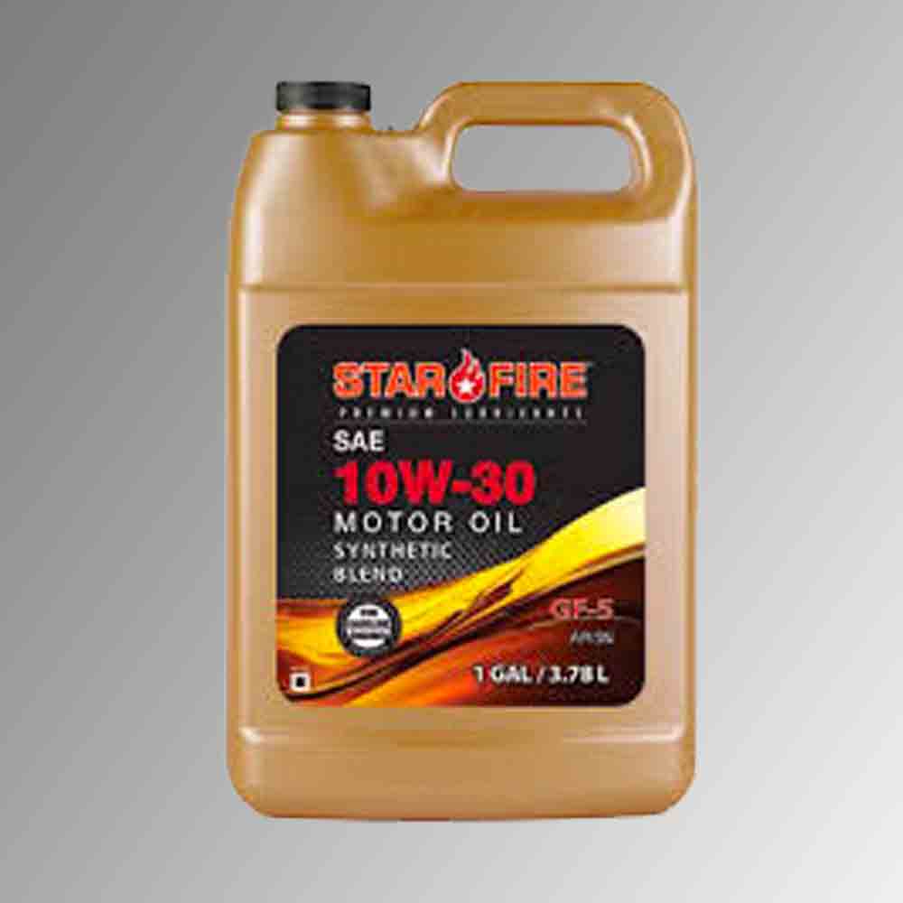 Starfire Synthetic Blend 10W-30 Motor Oil - 6 Gallon Box (539-06)