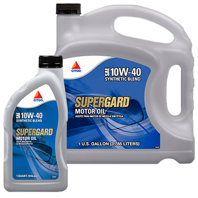 Citgo Synthetic Blend 10W-40 Motor Oil - Case of 12 x 1 Qt (01013)
