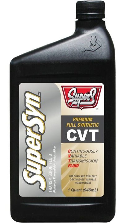 Super S SuperSyn Premium Full Synthetic CVT Fluid - Case of 12 x 1 Qt SUS8229