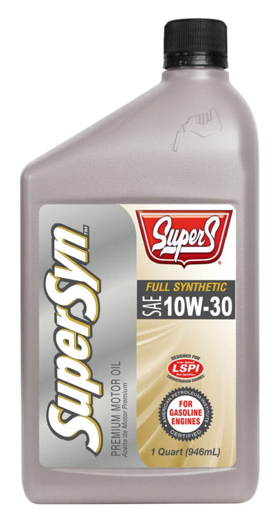 Super S SuperSyn Full Synthetic SAE 10W-30 Motor Oil - 5 Qt