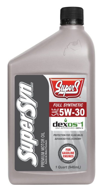 Super S SUS799 Full Synthetic 5W-30 Motor Oil - Case of 6 x 1 Qt