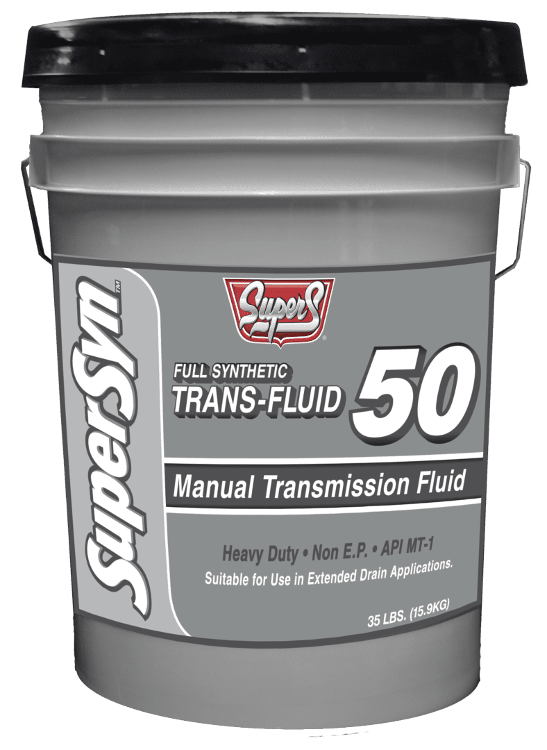 Super S SuperSyn Heavy Duty Transmission Fluid SAE 50 - 5 Gallon Pail SUS219