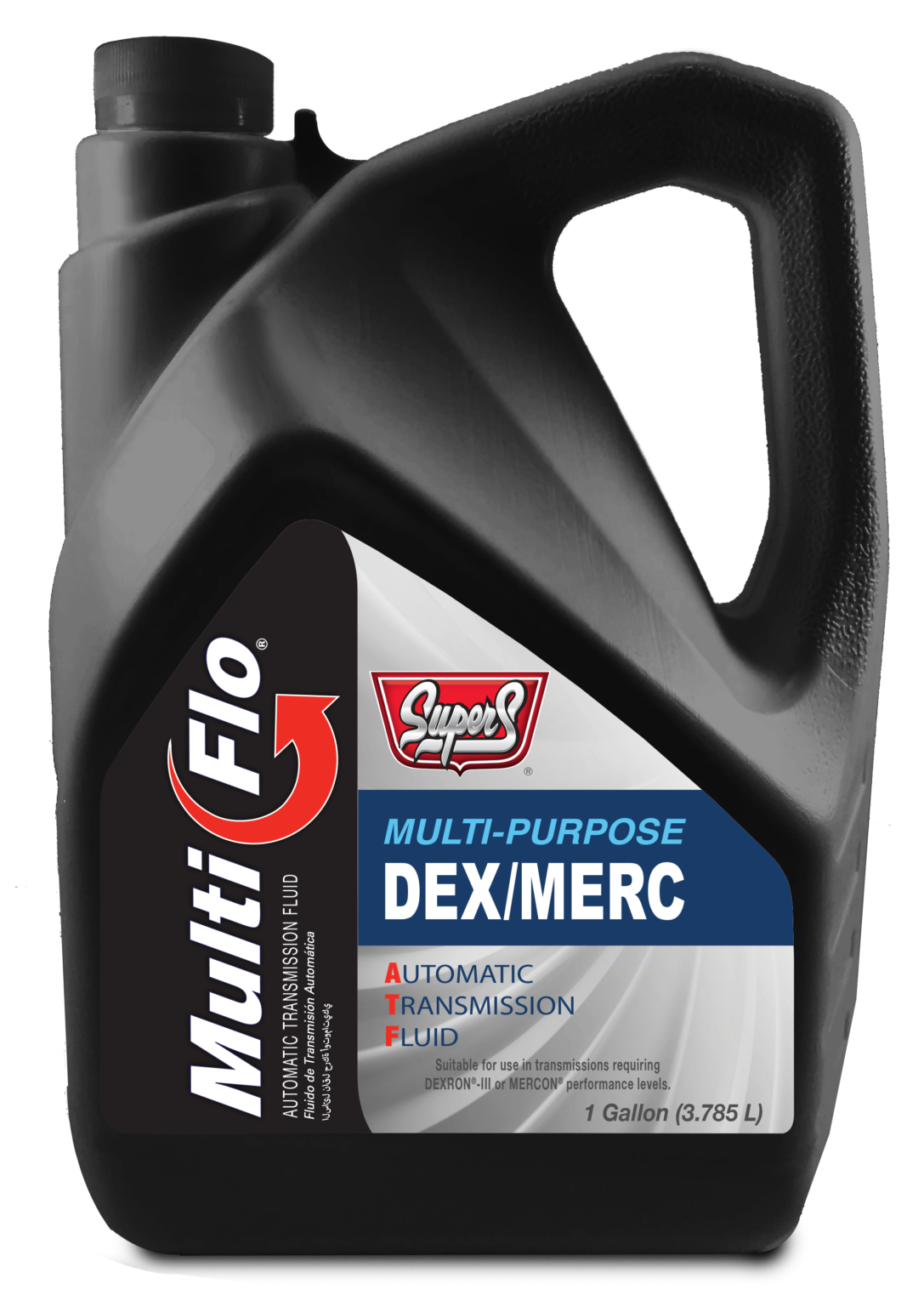 Super S Multi-Purpose Dex/Merc Automatic Transmission Fluid, 1 Gallon, Case of 3 - SUS126-3