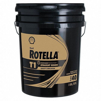 Shell Rotella T1 SAE 40 Heavy Duty Engine Oil - 5 Gal Pail