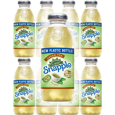 Snapple Green Tea, 16 fl oz Glass Bottles - Case of 12