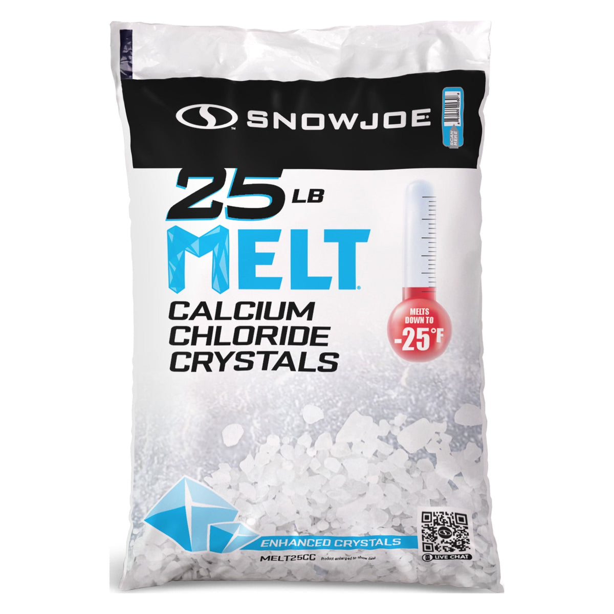 Calcium Chloride Ice Melt - 25 lb Bag