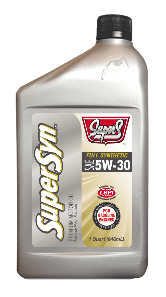 Super S SuperSyn Full Synthetic SAE 5W-30 Motor Oil - 5 Qt