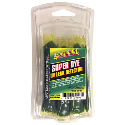 Supercool Premium A/C UV Leak Detection Dye