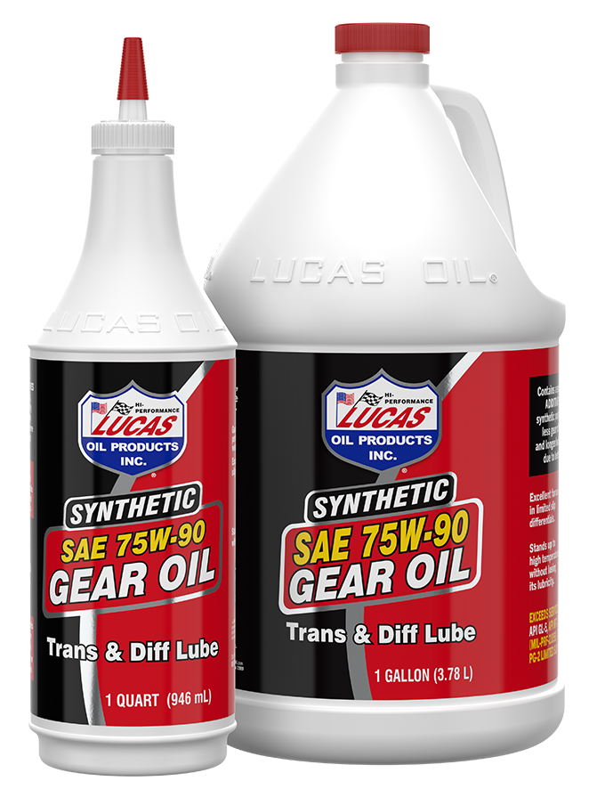 Lucas Oil Synthetic SAE 75W-90 Gear Oil - 5 Gallon Pail 10072