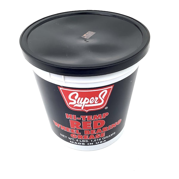 Super S Hi-Temp Wheel Bearing Grease, 4 lb - SUS67-4