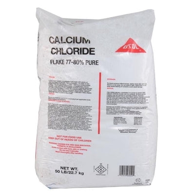 Calcium Chloride Flake Ice Melt - 50 lb Bag