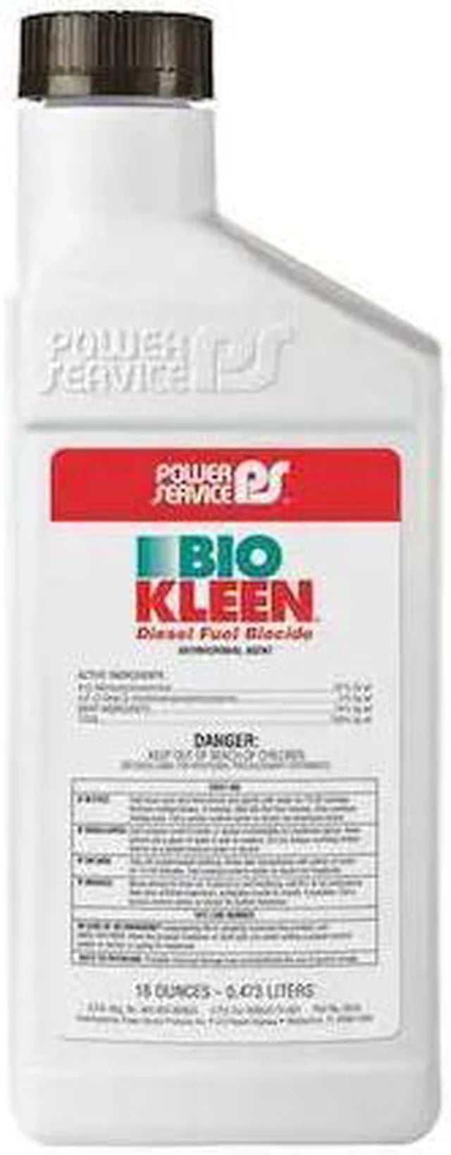 Power Service Bio Kleen Diesel Fuel Biocide - 16 oz 09016-09