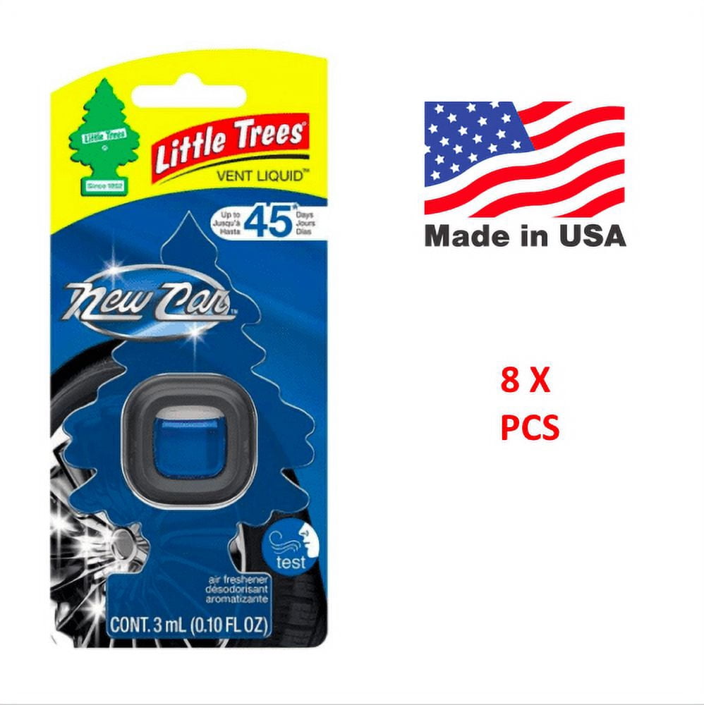 Little Trees Vent Liquid Air Freshener - New Car (Pack of 24) - CTK-52633-24