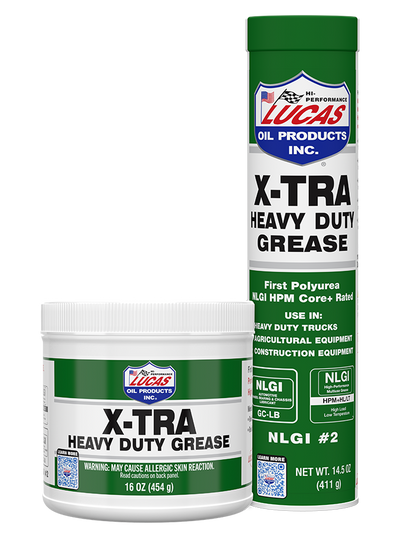 Lucas Oil 10301 X-TRA Heavy Duty Grease 14.5 oz Cartridge - Case of 12