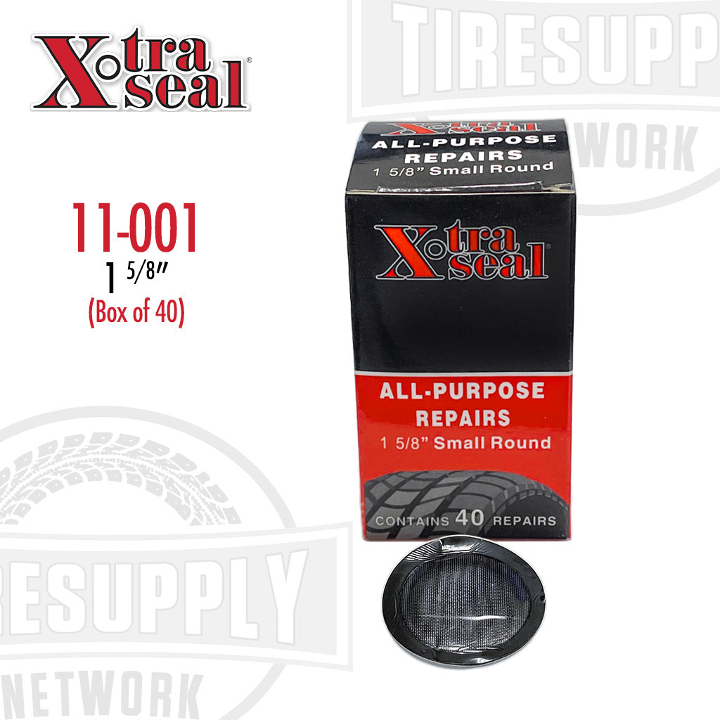 Xtra Seal Small Round Feather-Edge Tube Patch 1-5/8 in 11-001