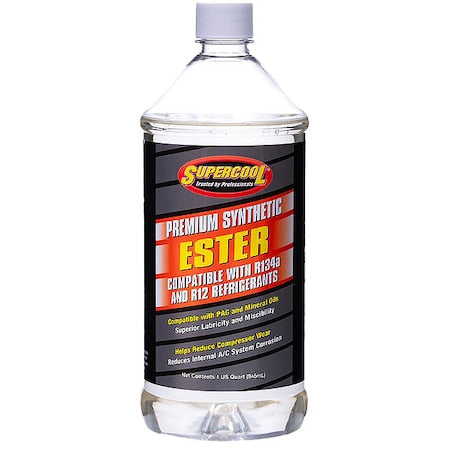 Supercool E31 A/C Compressor Ester Lubricant - 1 Qt (32 oz)
