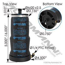 Automann Air Spring Cabin Mack - ABSZ70-2449