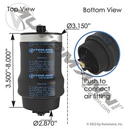 Automann Air Spring Cabin - ABSZ70-7206