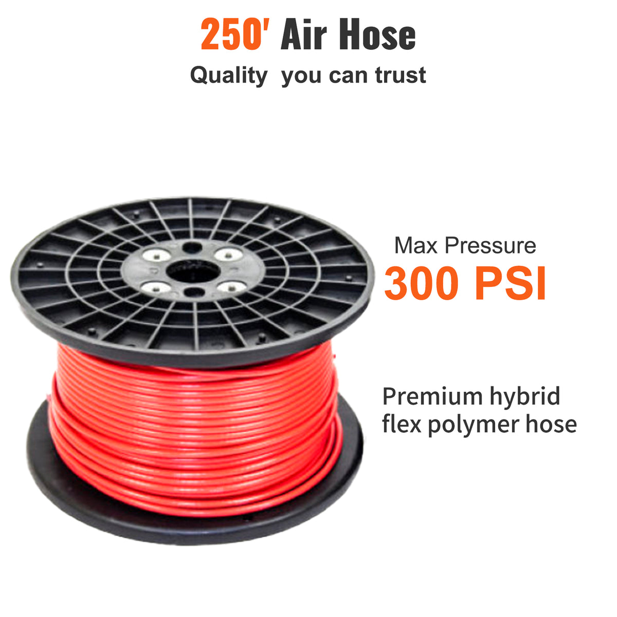 Air Hose - 250 ft Reel