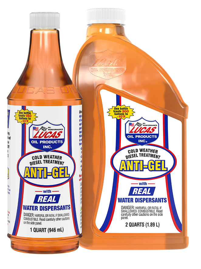 Lucas Oil 10866 Anti-Gel Cold Weather Diesel Treatment 64 oz - Case of 6