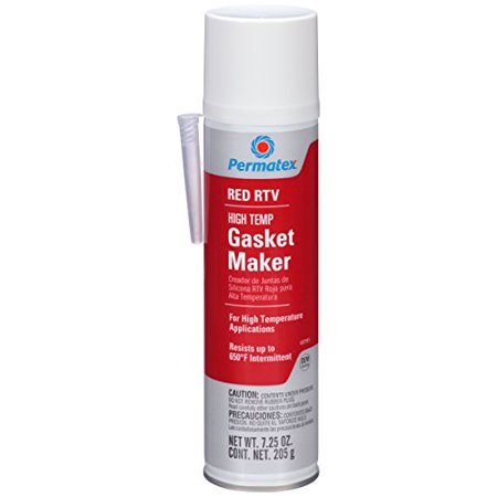 Permatex #26 High-Temp Red RTV Silicone Gasket Maker - 7.25 oz Power Can 81915