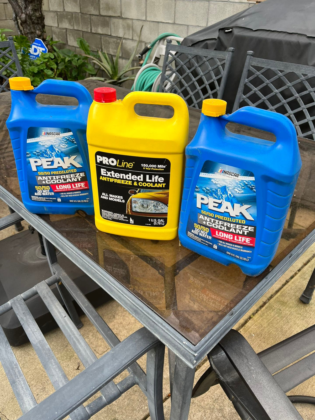 PEAK Long Life 50/50 Prediluted Antifreeze + Coolant (6 x 1 Gal) - PEAK50/50LL