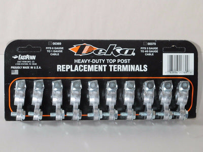 Deka (East Penn) Universal Lead Top Post Battery Terminal - 10/Card - 00369