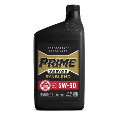 Prime Series 5W-30 Conventional Motor Oil - Case of 12 x 1 Qt (96009)
