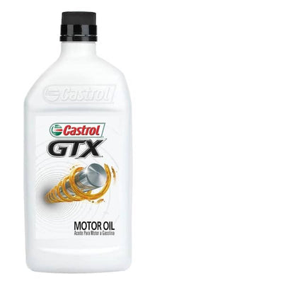 Castrol GTX 10W-40 Conventional Motor Oil - Case of 6 x 1 Qt (14CD5A)