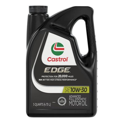 Castrol EDGE 10W-30 Advanced Full Synthetic Motor Oil - 5 Qt (1598B6)
