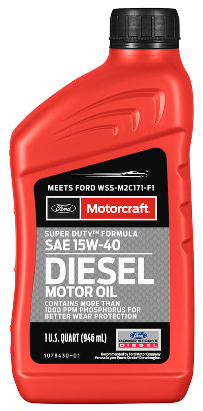 Motorcraft SAE 15W-40 Super Duty Diesel Motor Oil