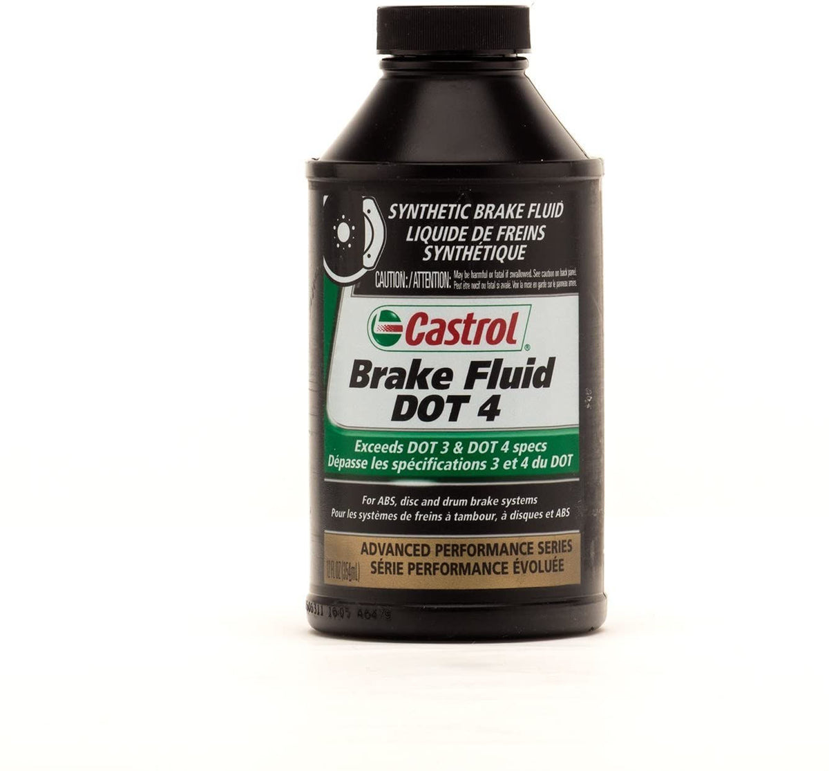 Castrol DOT 4 Brake Fluid 12 oz, Pack of 12 12509