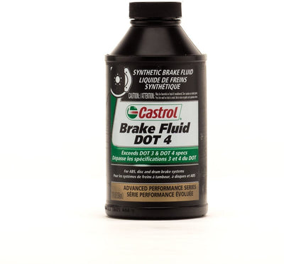 Castrol DOT 4 Brake Fluid 12 oz, Pack of 12 12509