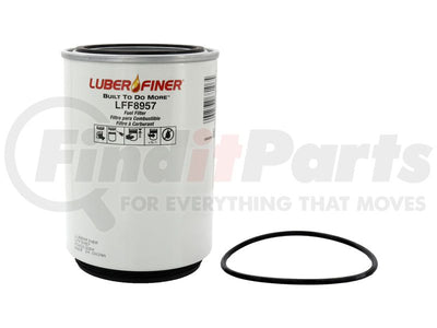 Luber-finer LFF8957 Spin-On Fuel Filter - 6.06 in H x 4.25 in OD