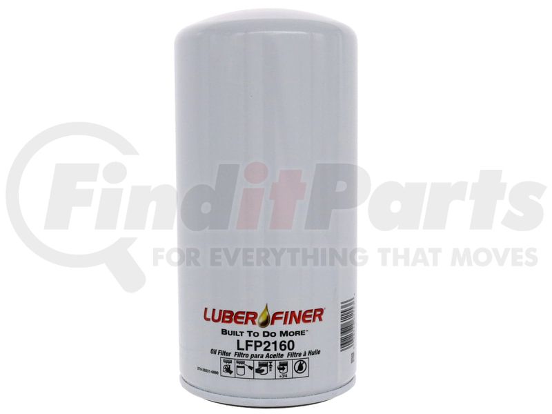 Luber-finer LFP2160 Spin-On Oil Filter - Detroit Diesel Series 50/60