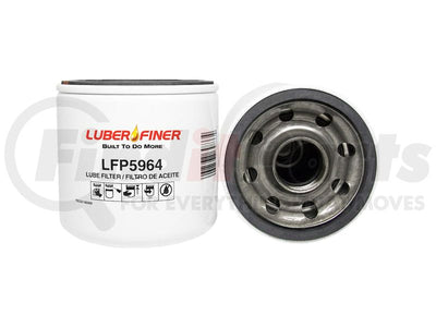 Luber-finer LFP5964 Spin-On Oil Filter - 4.65 in H x 4.69 in OD