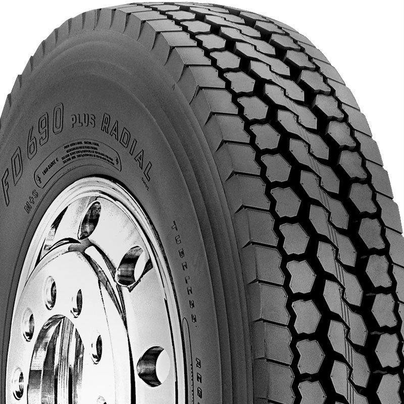 Firestone FD690 295/75R22.5 Drive Tire - 14 Ply