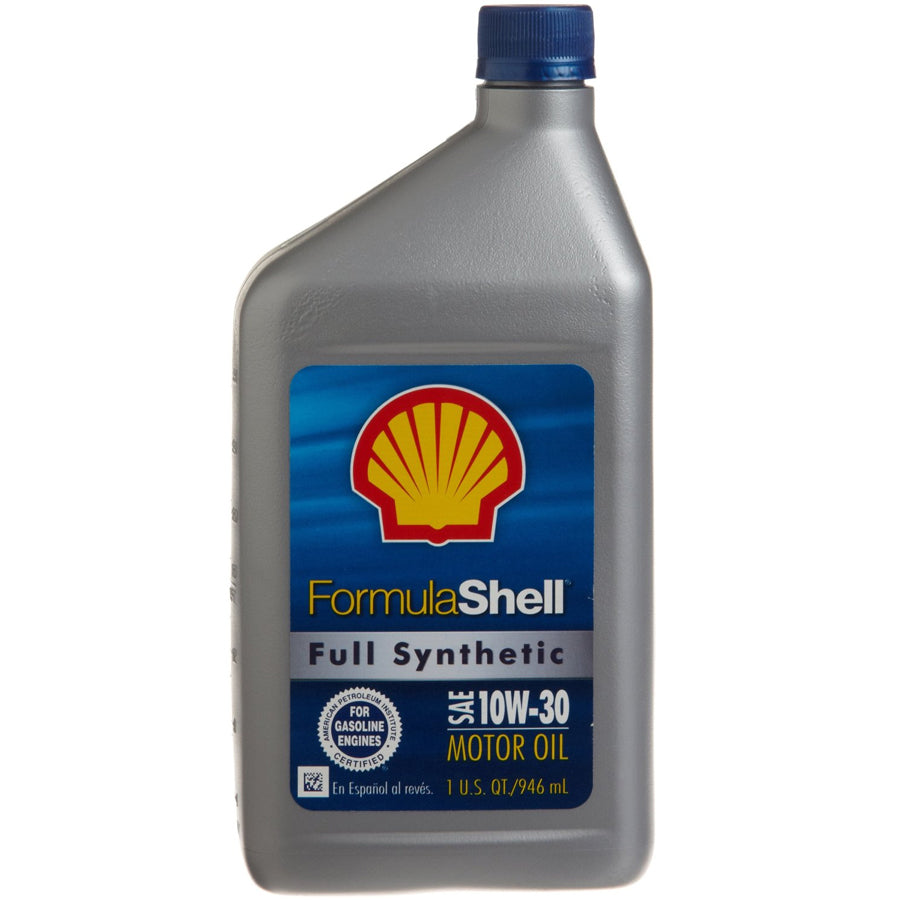 FormulaShell Full Synthetic 10W-30 Motor Oil - Case of 6 x 1 Qt - 550024065