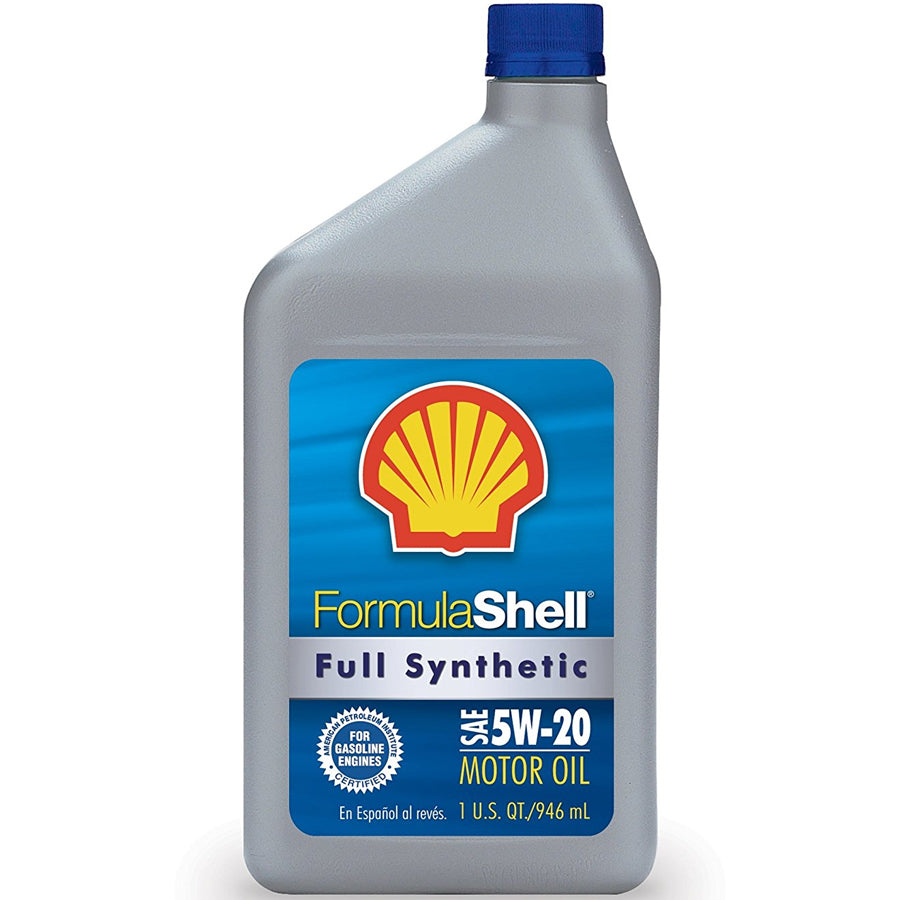 FormulaShell Full Synthetic 5W-20 Motor Oil - Case of 6 x 1 Qt - 550024076