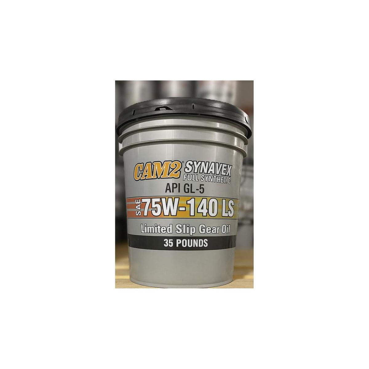 CAM2 Synavex Full Synthetic 75W-140 LS Gear Oil - 5 Gallon Pail - 54705