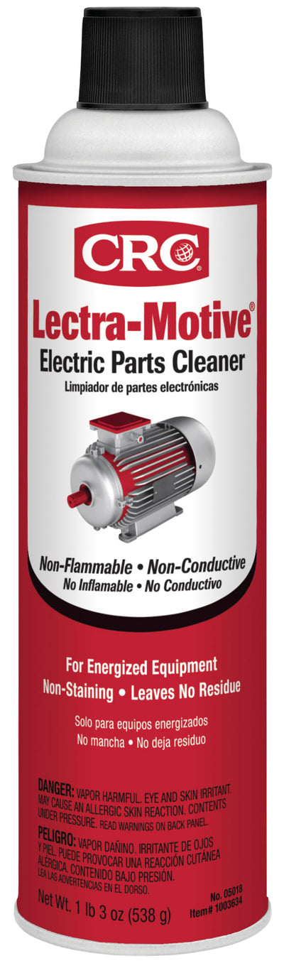 CRC 05018 Lectra-Motive Electric Parts Cleaner 19 oz - Case of 12