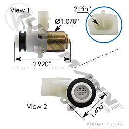 Automann Washer Fluid Pump Peterbilt - HLK7046