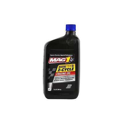 MAG 1 Marine TC-W3 2-Cycle Engine Oil 1 Qt - Case of 6 MAG1609