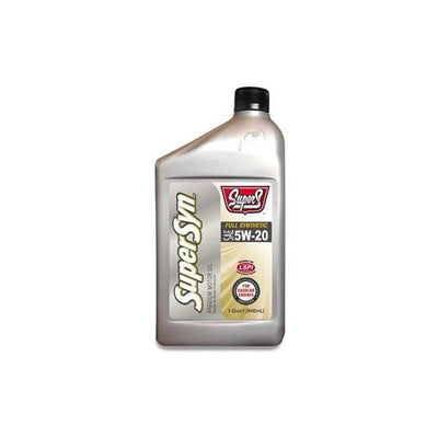 Super S SuperSyn 5W-20 Full Synthetic Motor Oil - Case of 6 x 1 Qt (SUS393)