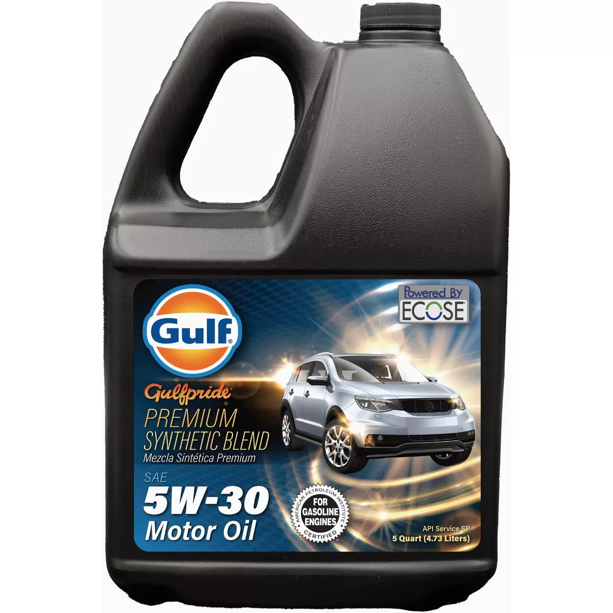 Gulf Pride Synthetic Blend 5W-30 Motor Oil - Case of 12 x 1 Qt 330133