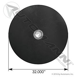 Automann Fifth Wheel Lube Disc 32in - KPSD32