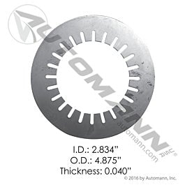 Automann Fifth Wheel Lube Disc Retaining Ring - KPSDR